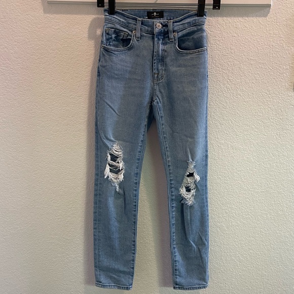7 for All Mankind Peggi Slim Jean - Picture 1 of 5